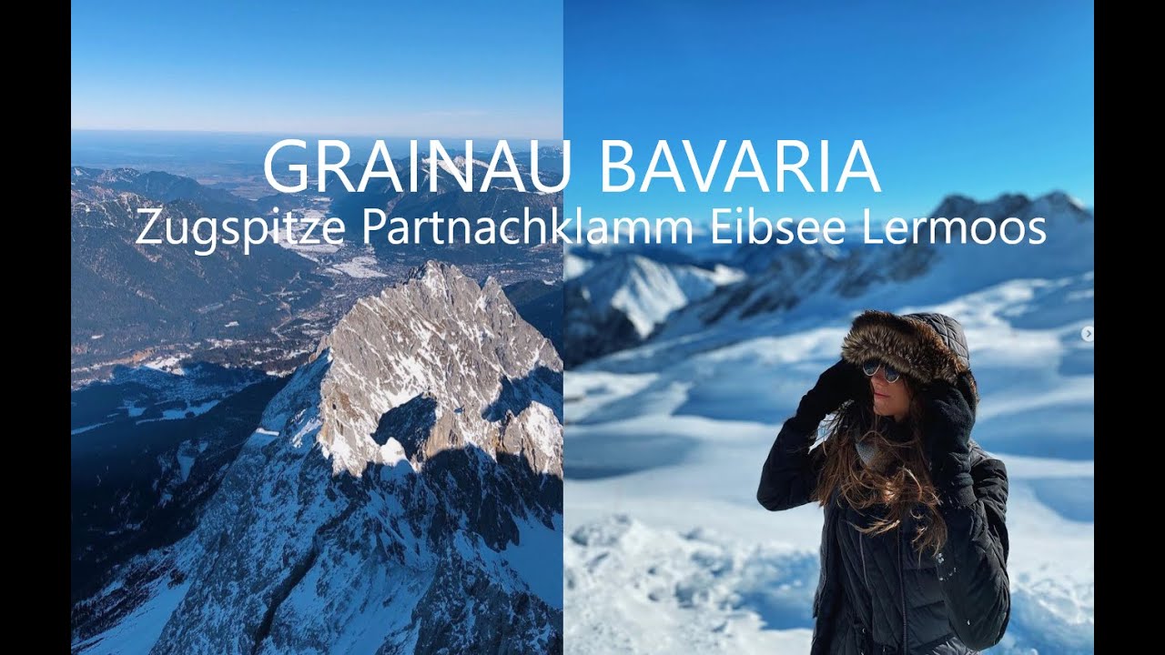 Grainau Bavaria ZUGSPITZE PARTNACHKLAMM EIBSEE LERMOOS