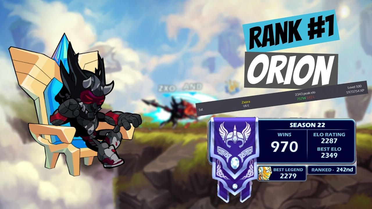 Rank 1 Orion | High Elo Ranked 1v1!!