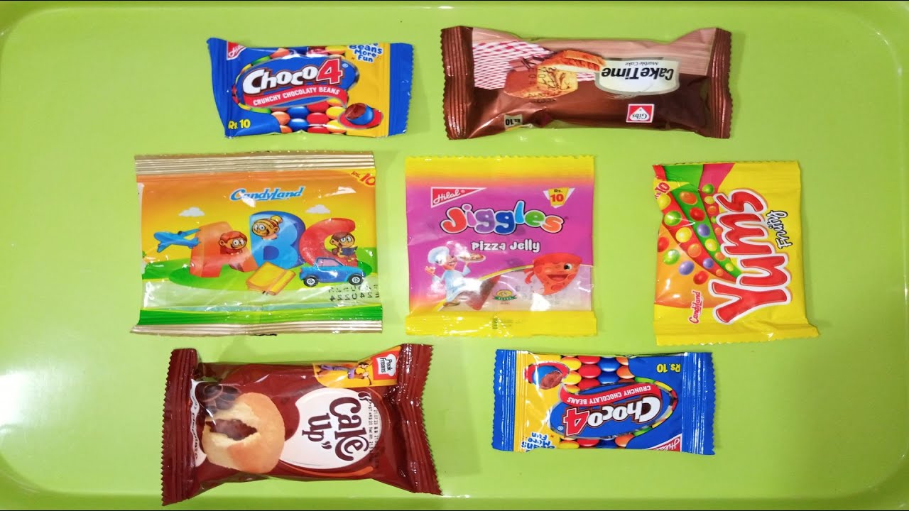Lots of Candies Unwrapping: Yums vs Jellies vs Bunties Candy Showdown! #candies