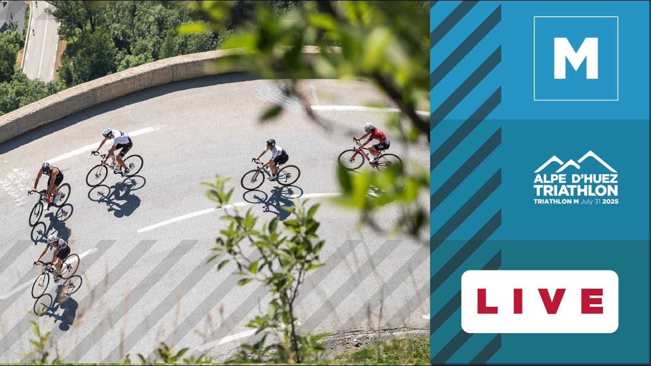 LIVE Triathlon de l'Alpe d'Huez 2025 - Epreuve M