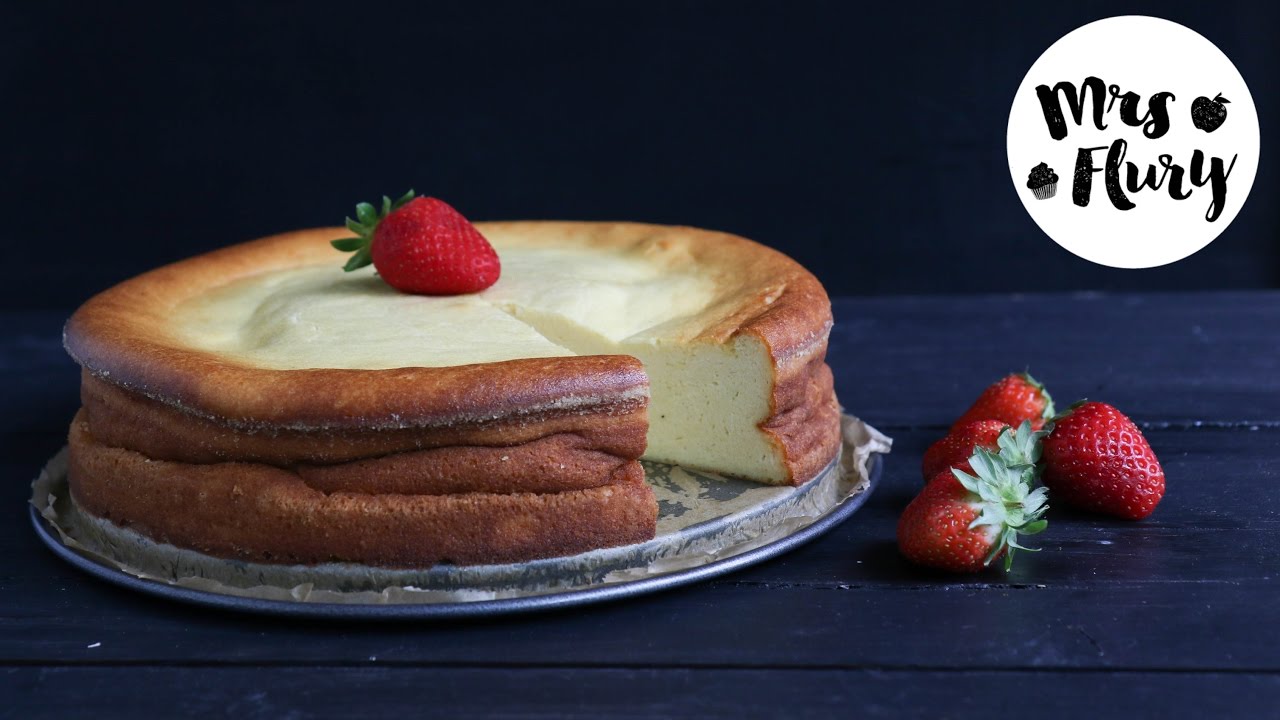 Schneller K&auml;sekuchen ohne Boden | Quarktorte | Topfentorte