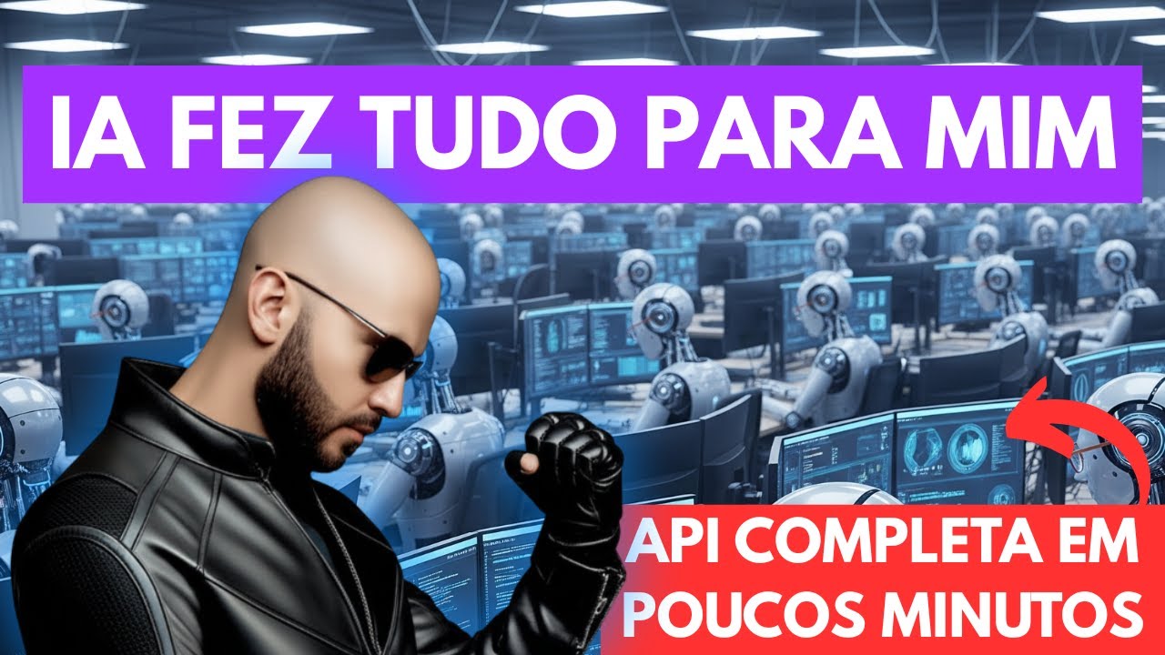 🚫Pare de Programar: A IA Cria Sua API em Node.js do Início ao Fim - Passo a Passo Completo do zero