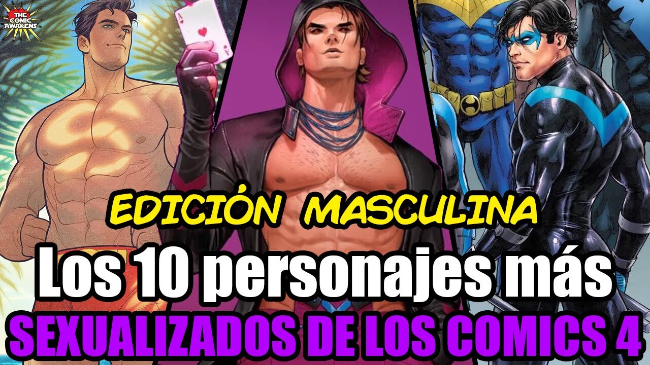 Los personajes MÁS SEXUALIZADOS de los cómics parte 4