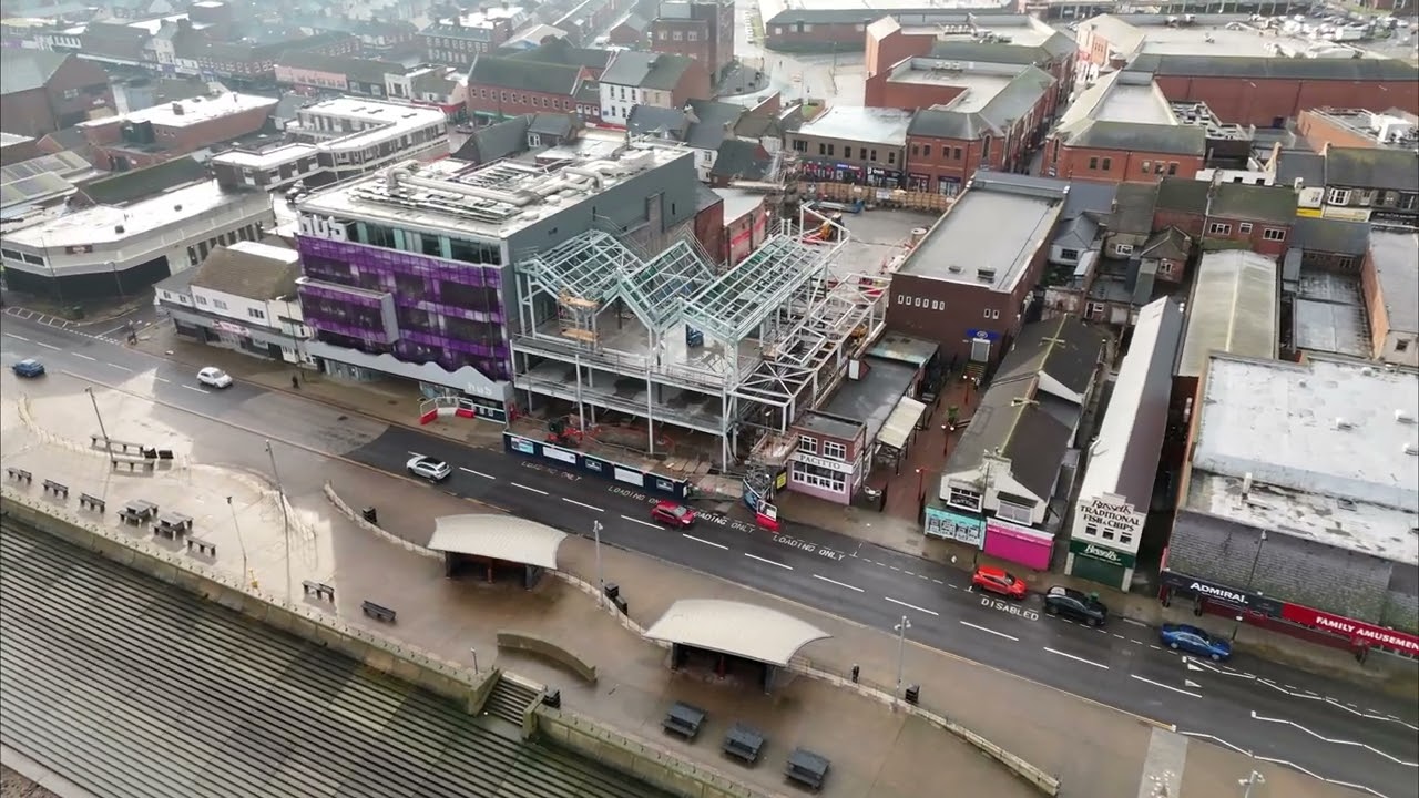 Redcar Town Deal - Redcar High Street and The Lookout