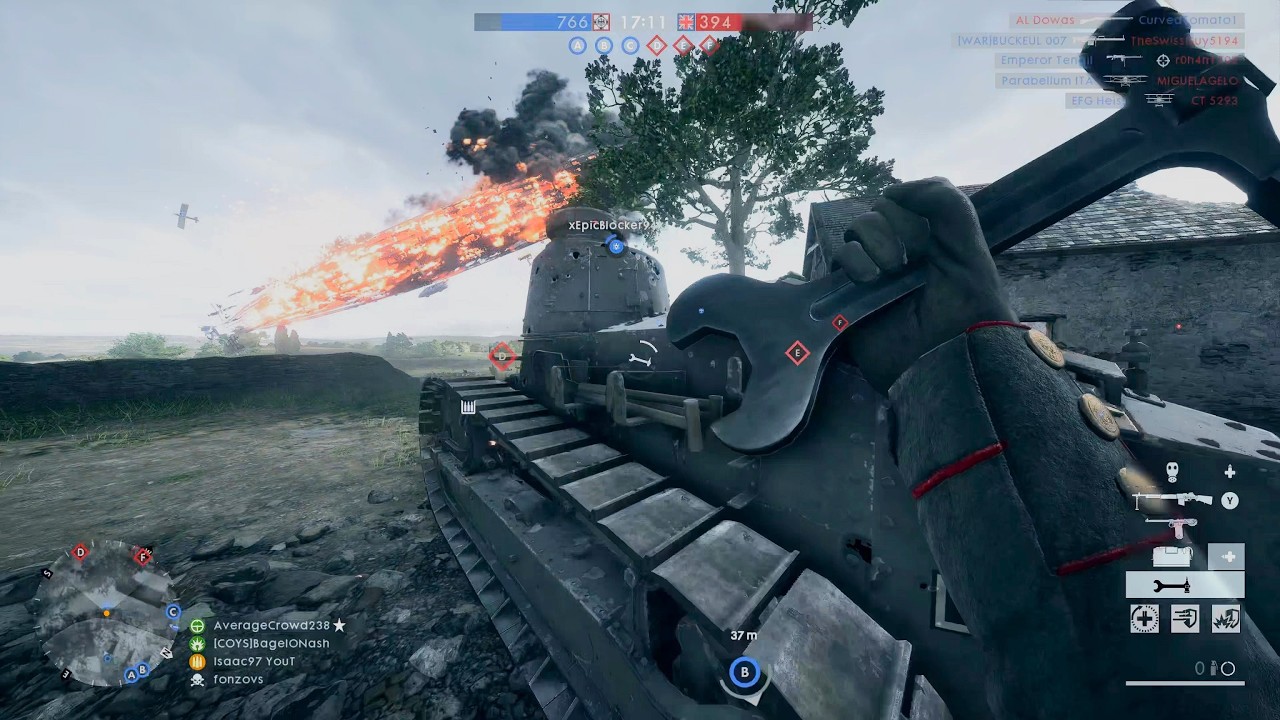 Battlefield 1: Conquest gameplay (No Commentary)