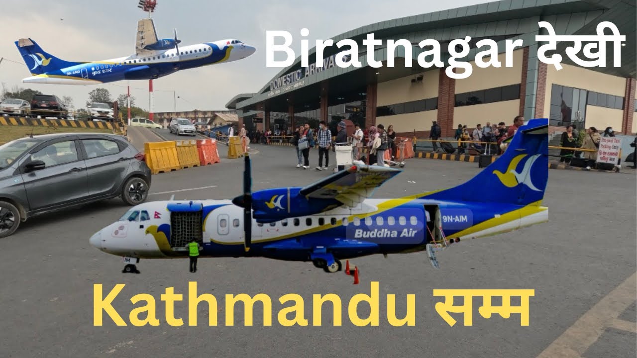 Taking Flight from Biratnagar 2 Kathmandu | Congestion traffic in Kathmandu | Dilkumar Rai