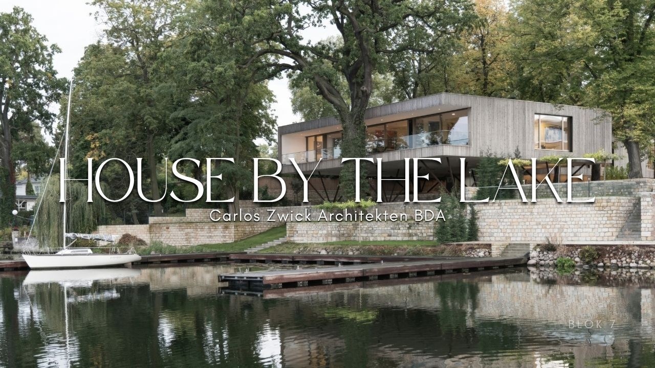 A Hidden Lakeside Home That Refuses to Touch the Ground | House by the Lake