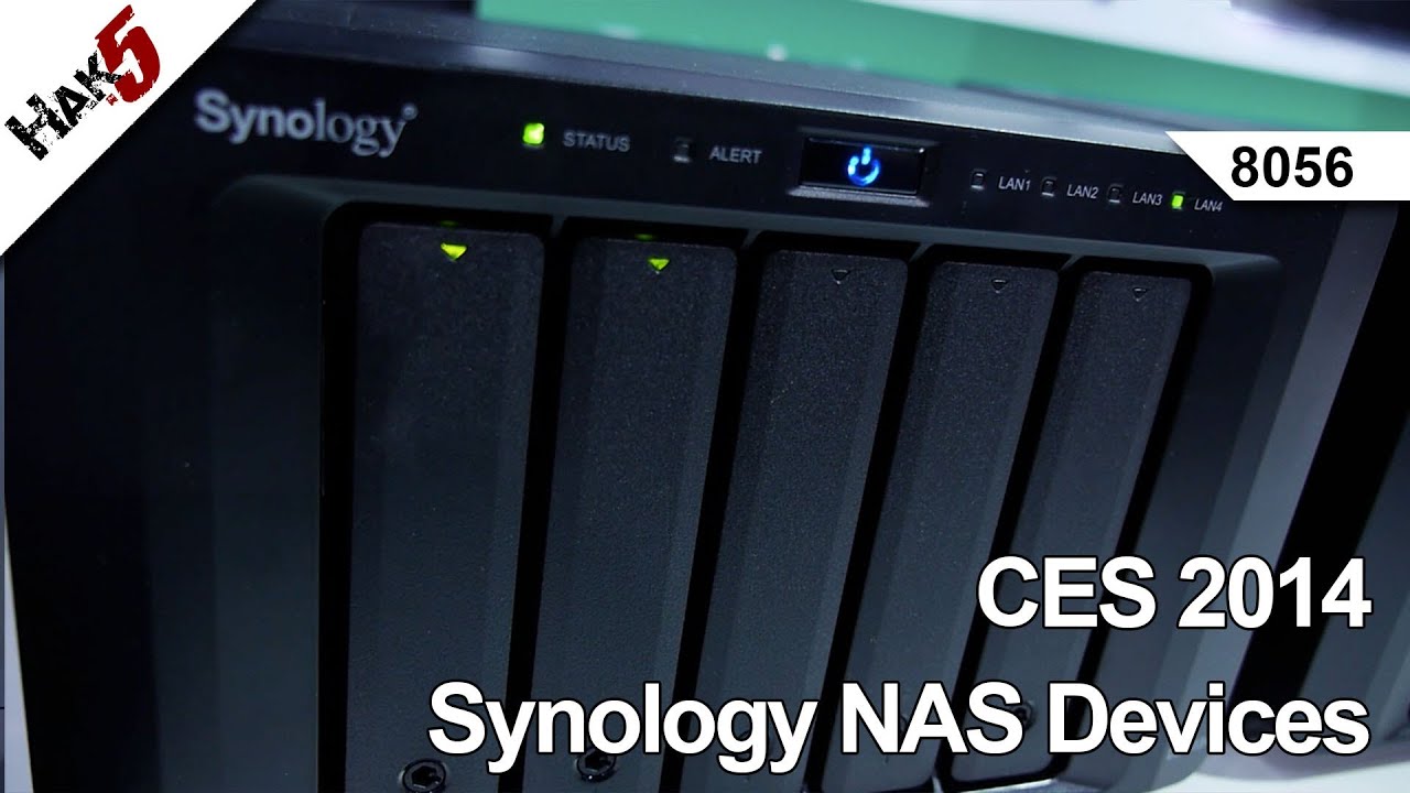 Synology's Fleet of New NAS Devices - CES 2014