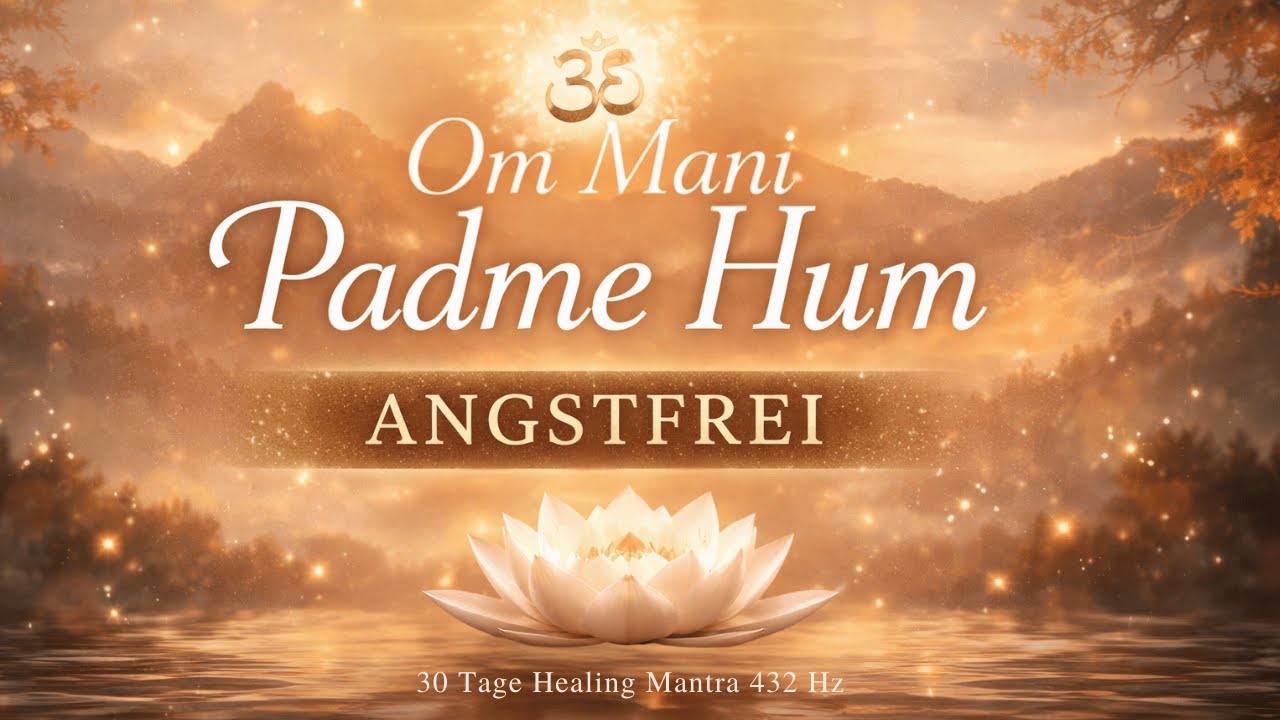 Om Mani Padme Hum – Angstfrei · 30 Tage Healing Mantra (432 Hz)