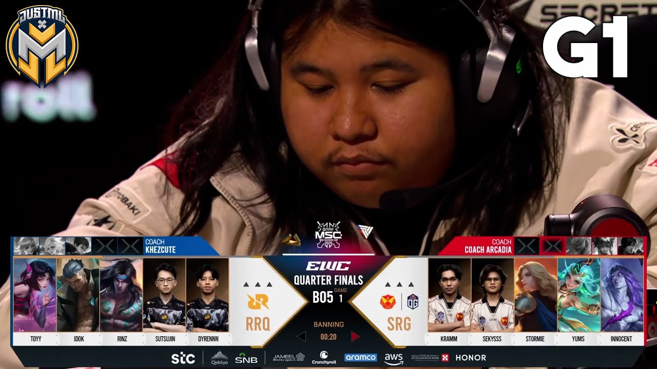 RRQ VS SRG.OG GAME 1 | KNOCKOUT STAGE DAY 2 | MLBB MSC 2025