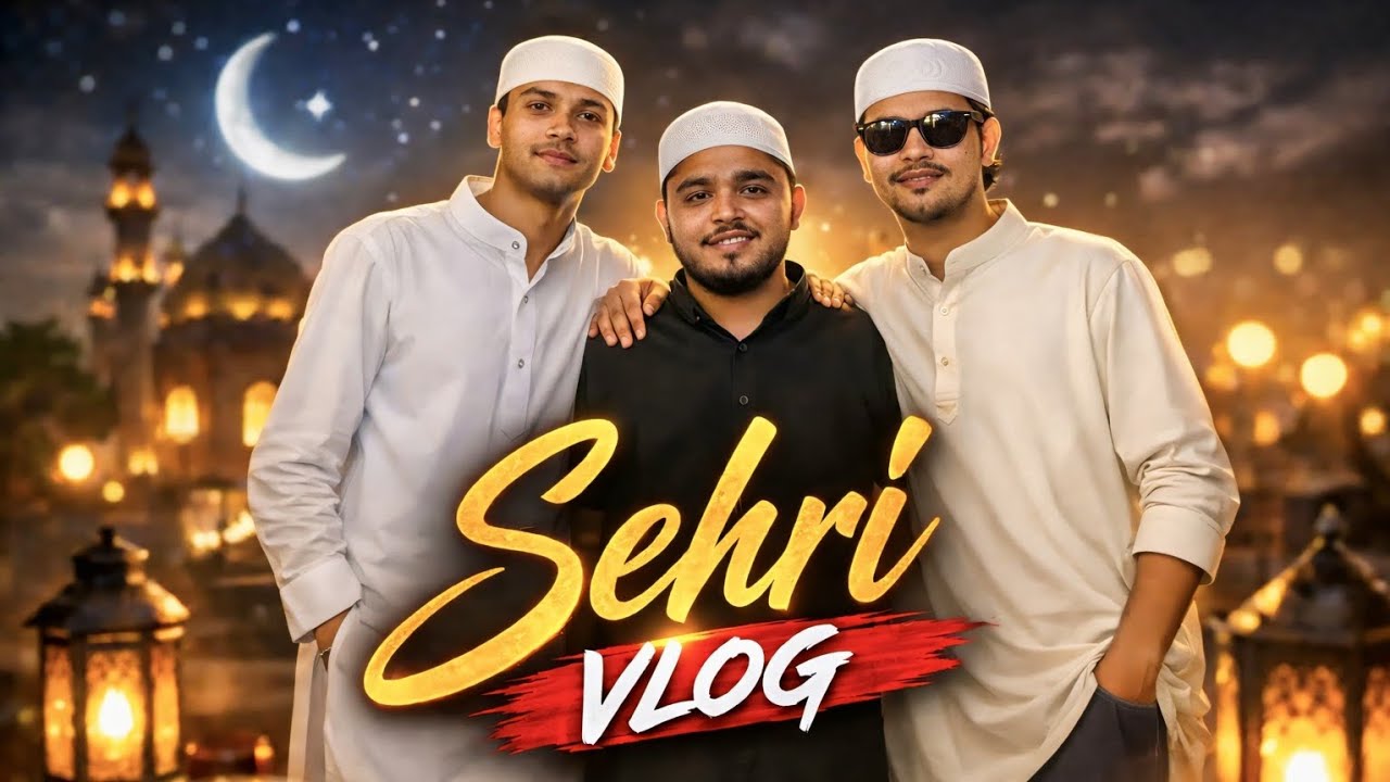 SEHRI PARTY | 2nd VLOG