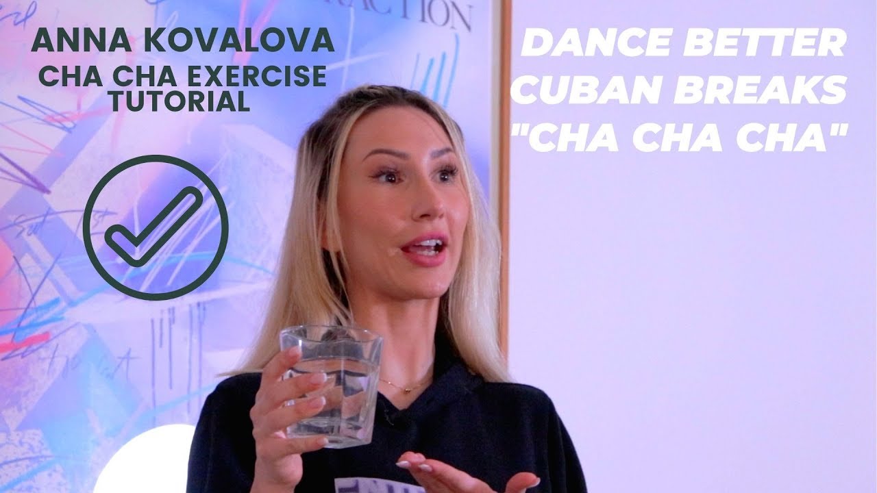 Anna Kovalova | Cha Cha Basics | Cuban Breaks | Practice at Home | How to dance latin