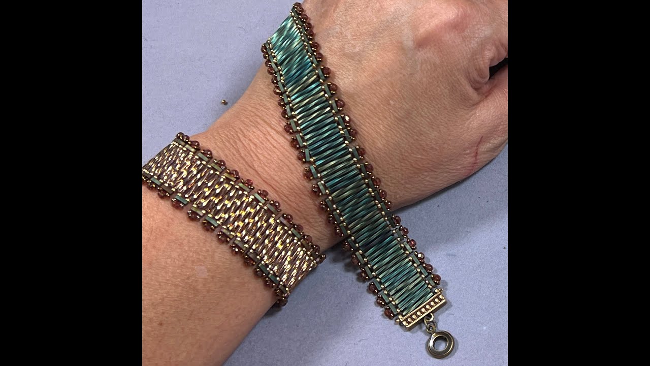 Twisted Bugle Bracelet Tutorial