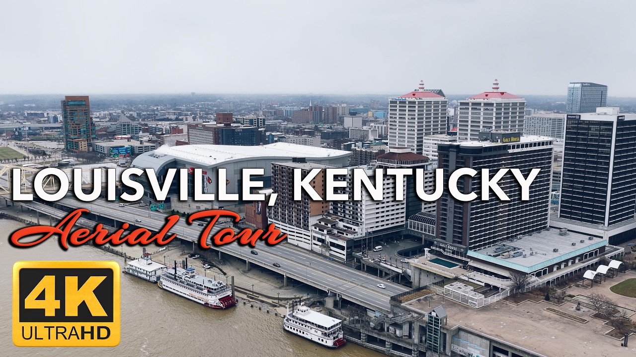 Louisville, Kentucky from Above | A City Between Motion and Pause