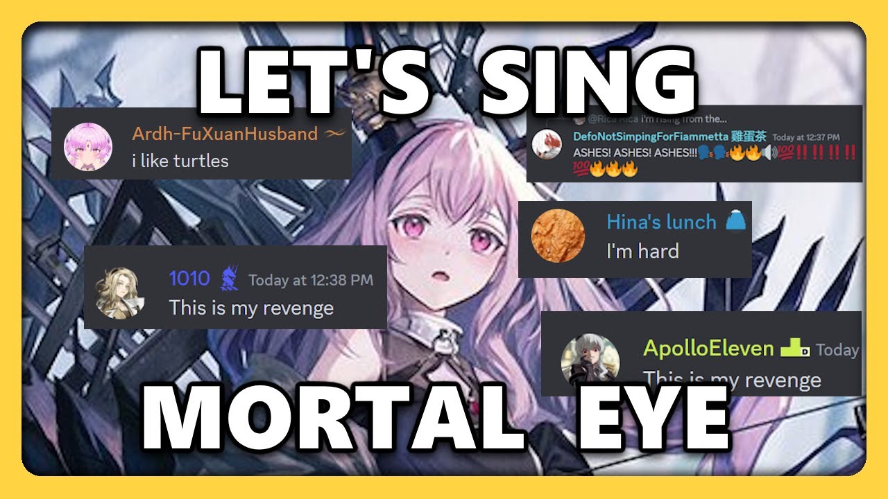 My server trying to ruin this song 💀 [Arknights]