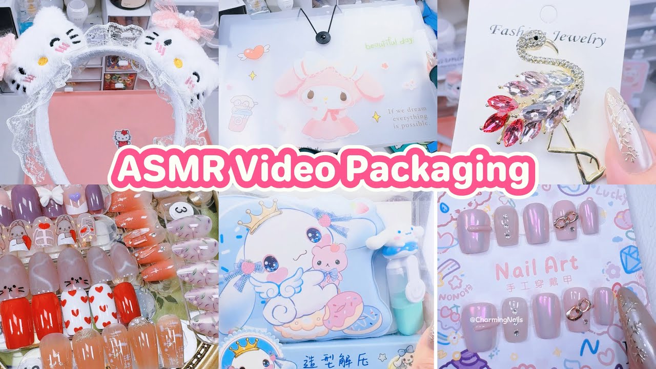ASMR packaging Pat E’s six orders