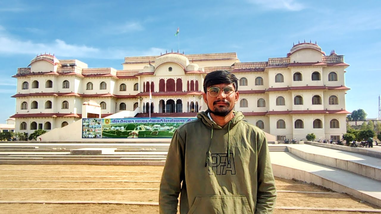 Pandit dindayal Upadhyay Shekhawati University tour vlog-12 #poonamchandkaler #sikar #pdusu 