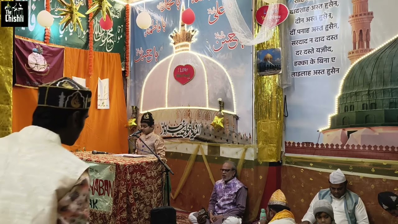 Jashn E Ahlebait 15 Shaban Naat , Manqabt, Qasida Khanqah E Chishtiya Sabriya Fakhriya Katni 