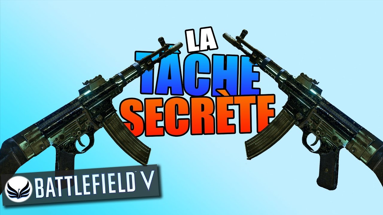 La t&acirc;che SECR&Egrave;TE des armes en OR ! - Battlefield 5