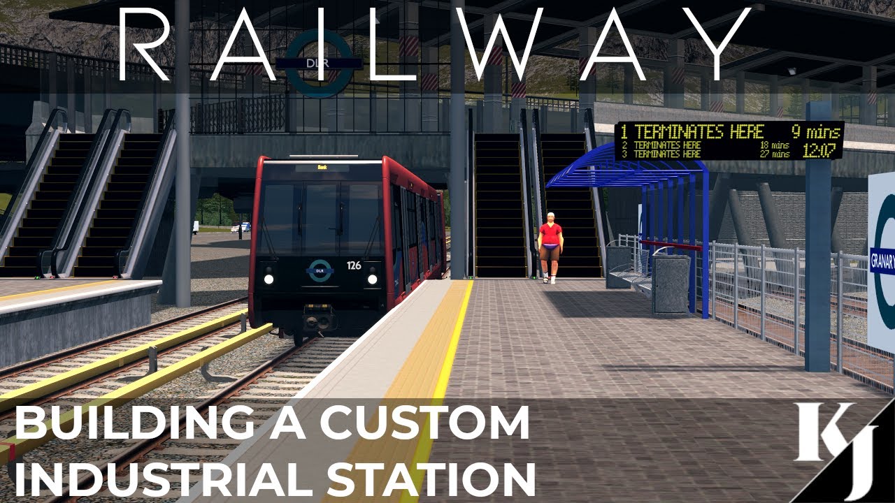 Building a Custom Industrial Station in Cities: Skylines | RAILWAY | Episode 03