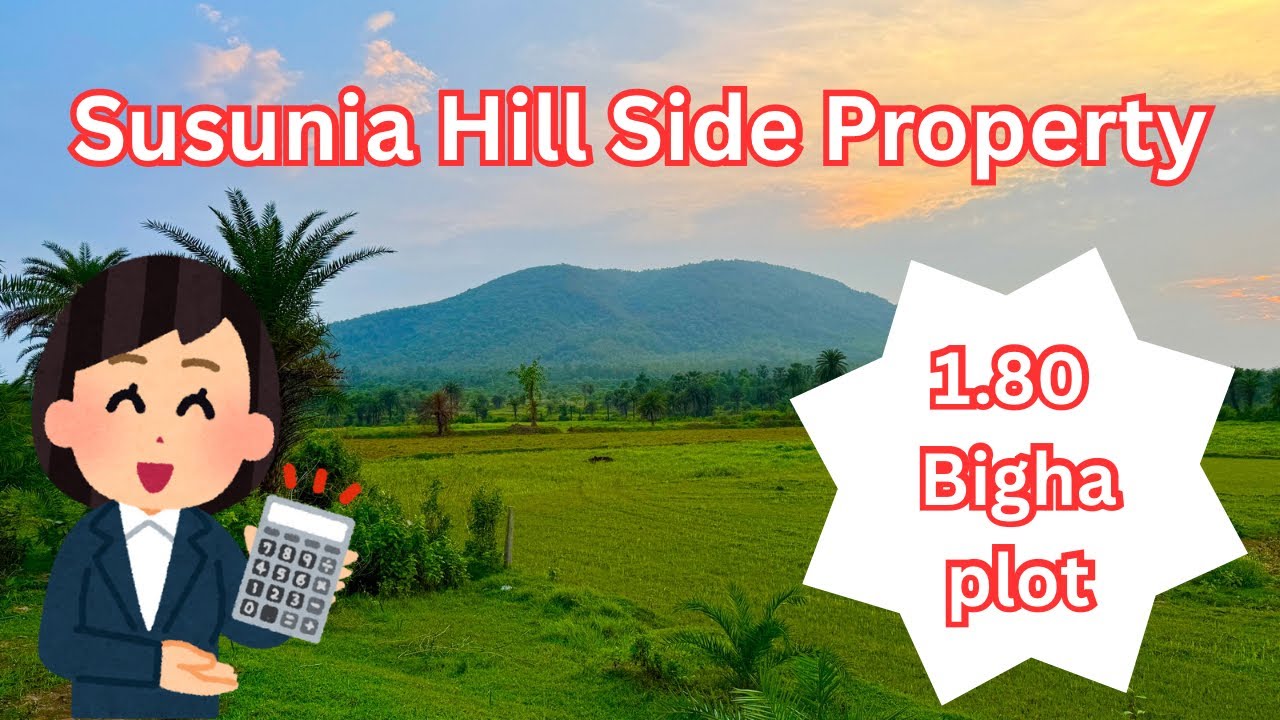 Sold out 💯📍📍Susunia hillside property Sale 1Bigha 16 khata only 20 lakh ( 120 ft Road Front)
