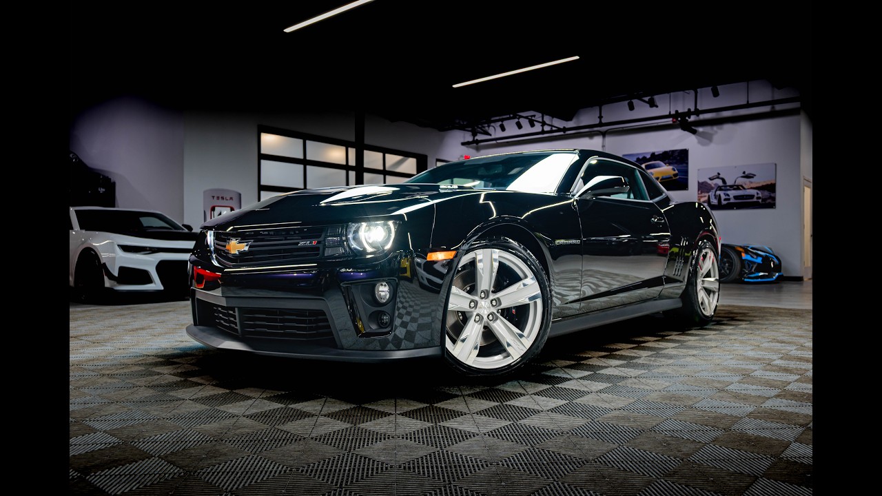 2012 Chevrolet Camaro ZL1! Only 200 original miles! 6 Speed Manual! Supercharged V8!