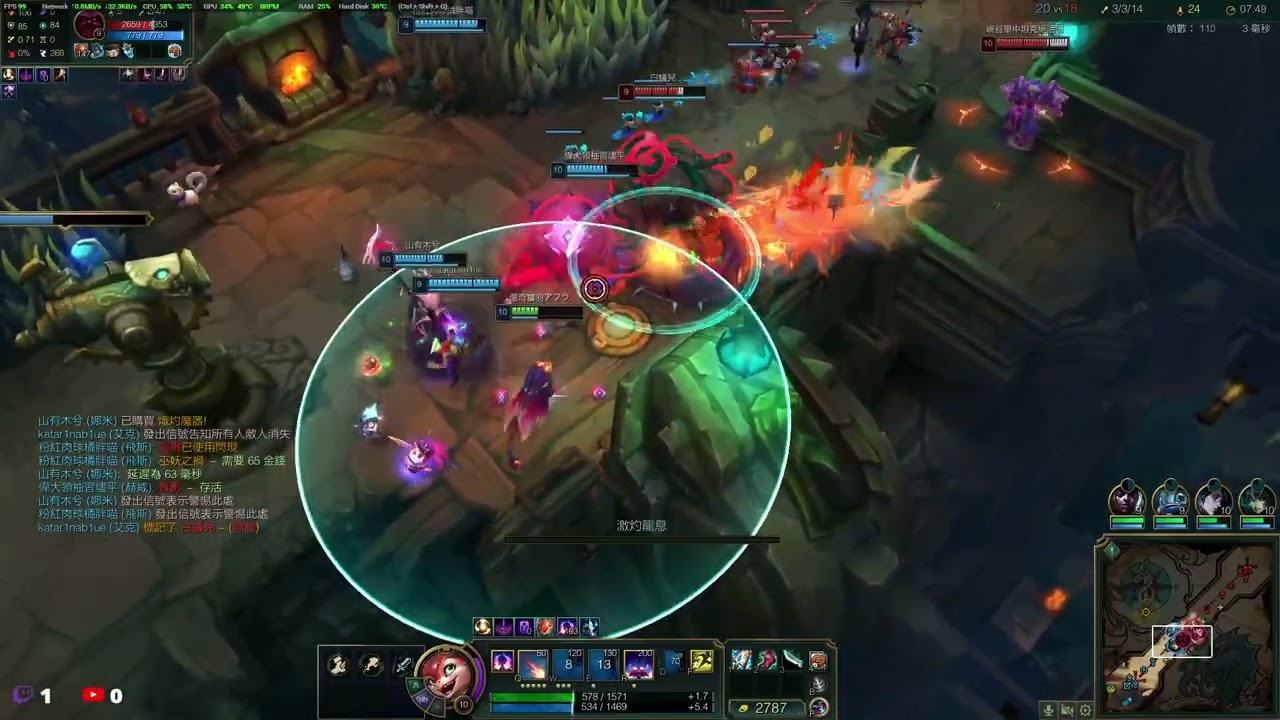 【猫羽アフラ】【LOL】不舒服 要紓壓來看台歡迎參予聊天