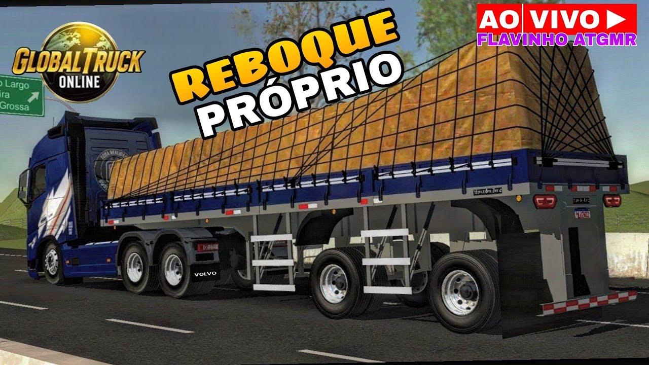 SISTEMA DE REBOQUE PROPRIO NO GLOBAL TRUCK ONLINE