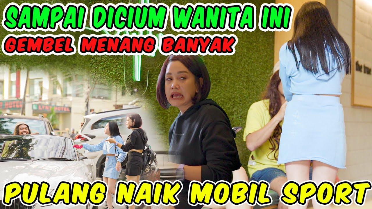 PART 2 || Sampai Dicium Wanita Ini, Gembel Menang Banyak, Pulang Naik Mobil Sport