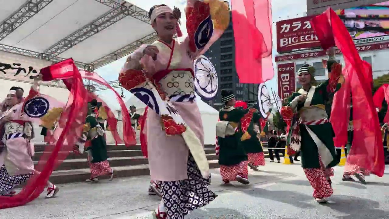 [4K60FPS]龍馬マラソン前夜祭「濱長花神楽」