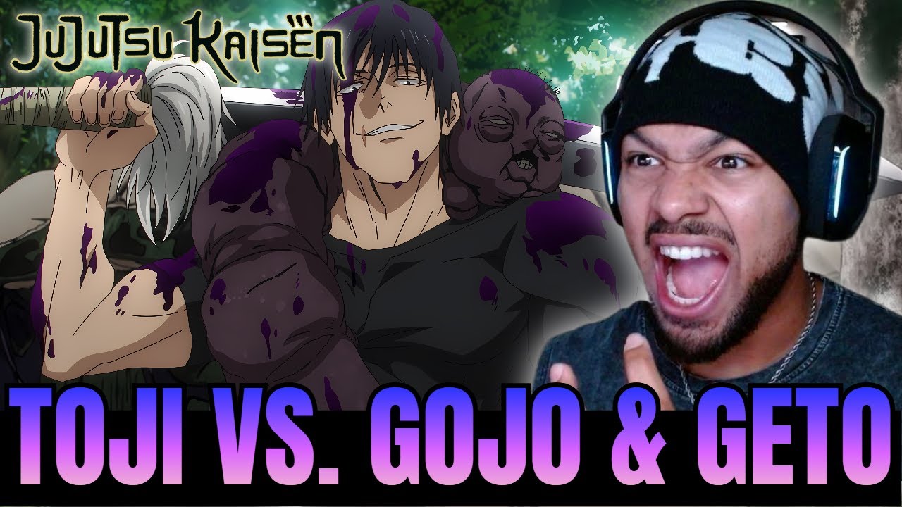 TOJI DESTROYS GOJO & GETO?! | Jujutsu Kaisen Reaction!