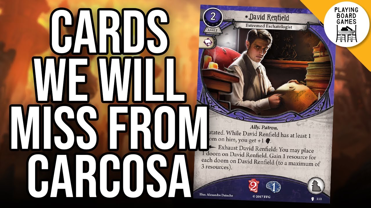Cards We'll Miss From The Path to Carcosa (Arkham Horror: The Card Game)