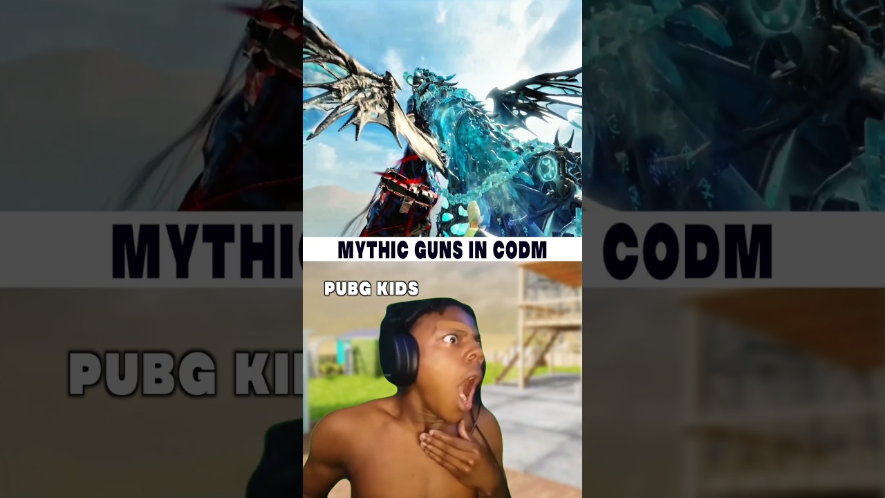 Mythic Guns In PUBG Vs CODM 💀