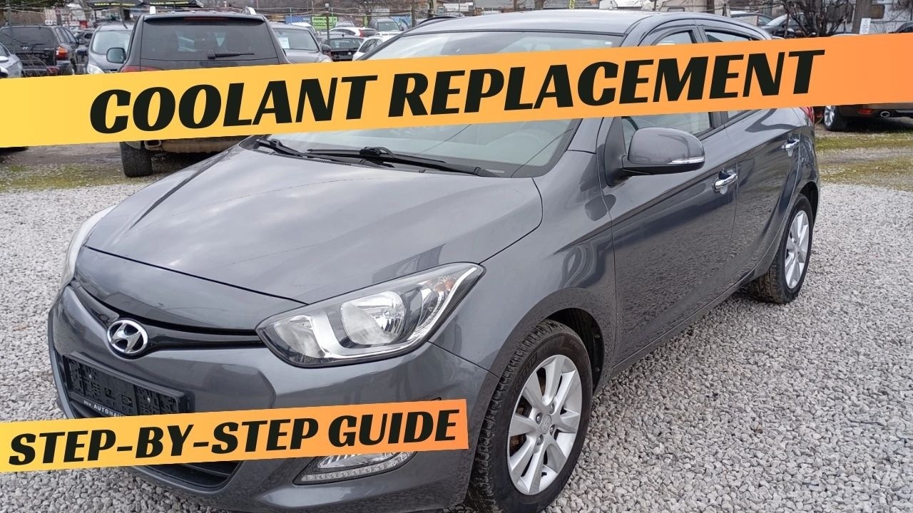Hyundai I20 Coolant replacement / Cooling System Bleeding