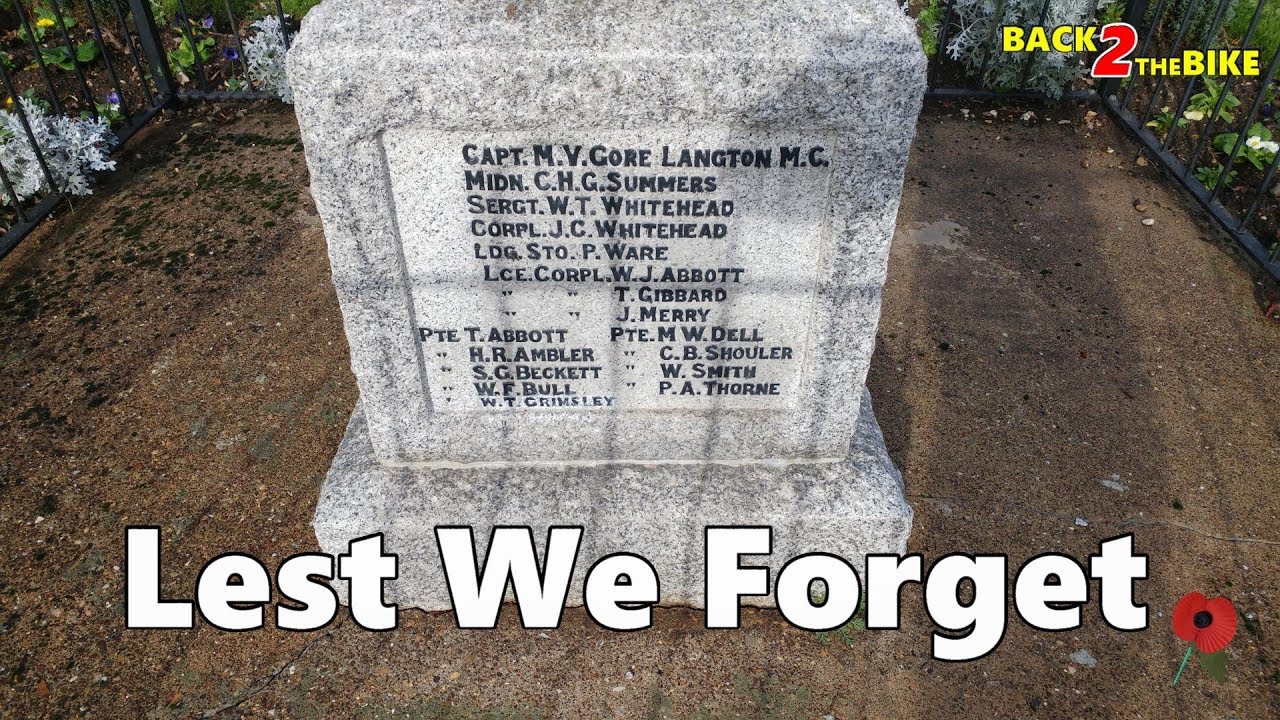 Lest We Forget - WW1 Centenary Tribute - Padbury Memorial