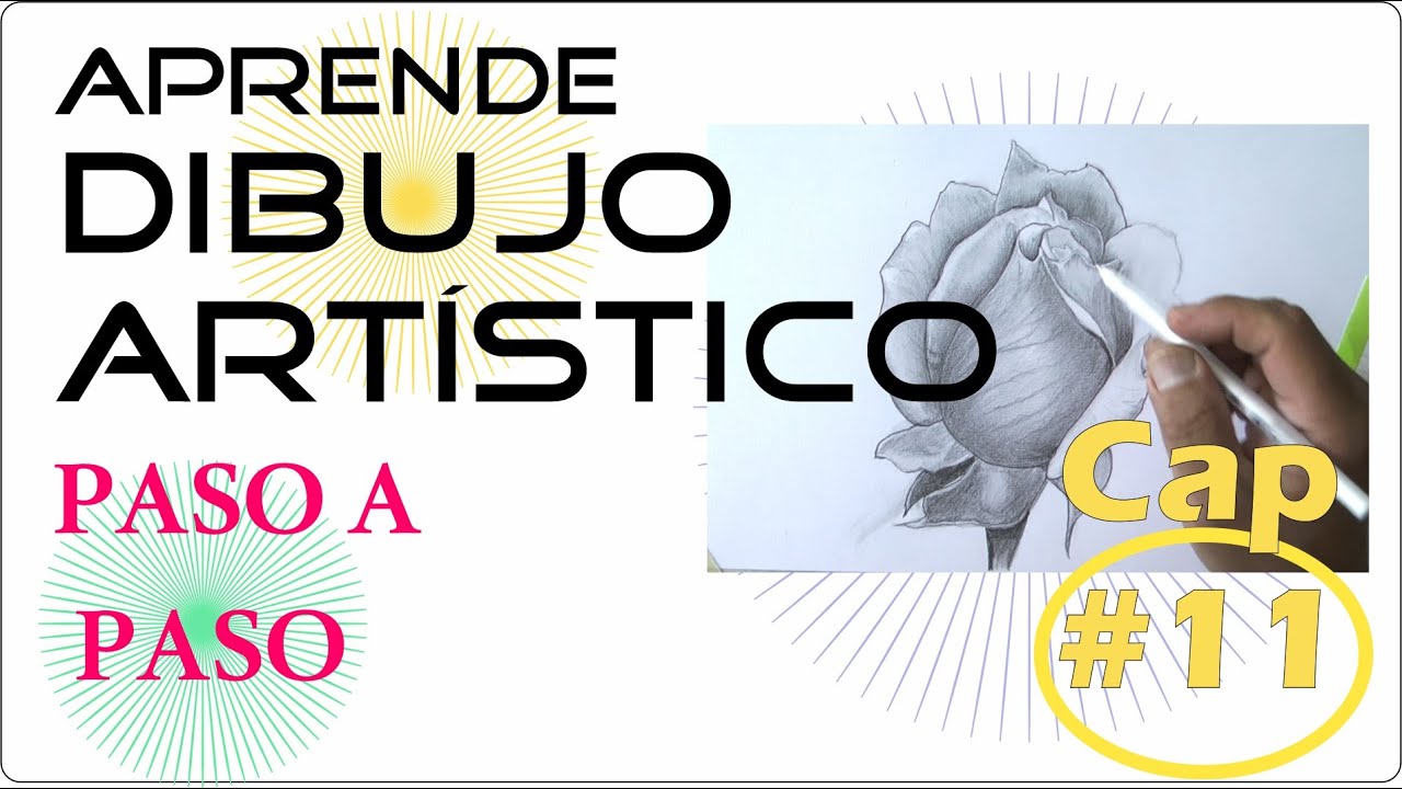 Aprende Dibujo Artístico 11 Rosa