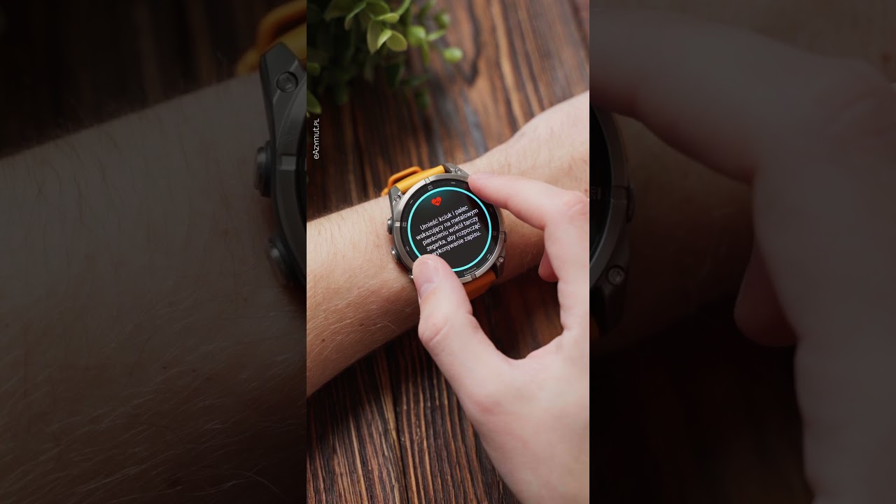 Funkcja EKG w zegarkach Garmin
