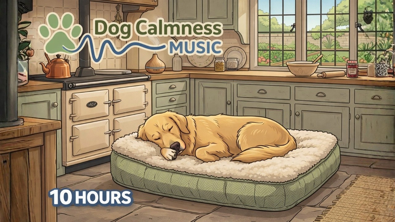 Calming Music for Dogs with Separation Anxiety 🐶 Music for Dogs Left Home Alone 10 hours