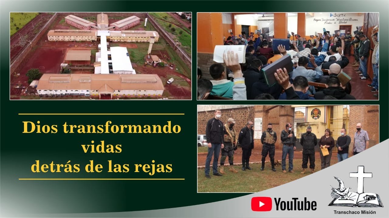 Dios transfotmando vidas, detras de las rejas