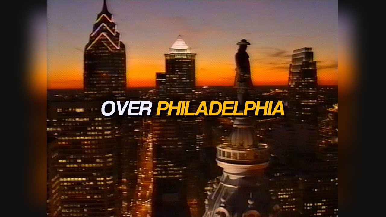 Over Philadelphia (1995) | Aerial Video of Pennsylvania, New Jersey, and Delaware in the 90s