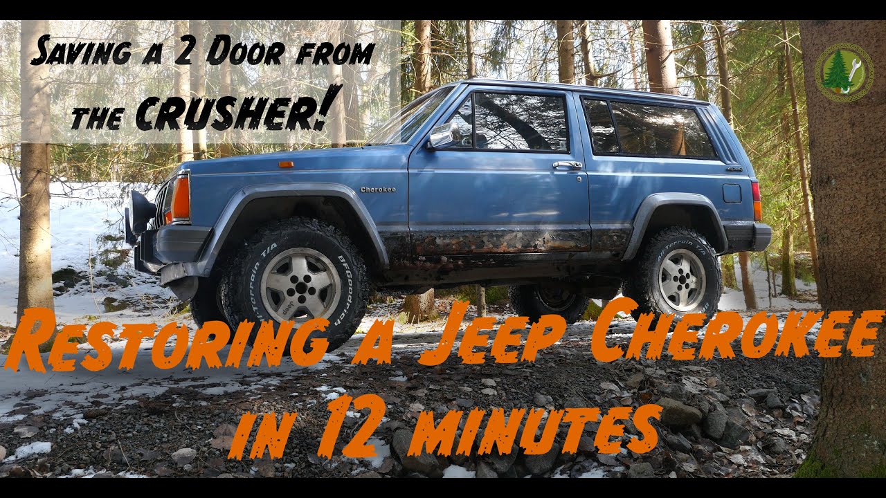 Restoring a Jeep Cherokee XJ in 12 minutes