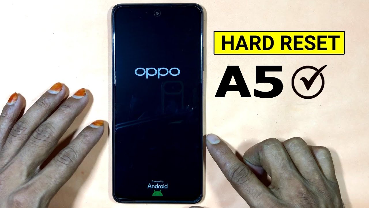 HOW TO OPPO A5 5G LOCK SCREEN PASSWORD RESET 2025 ✔ NO PC ✔ NEW UPDATE