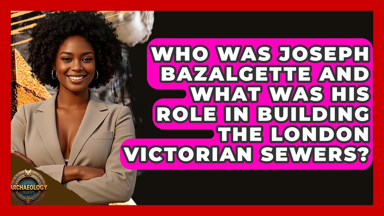 Who Was Joseph Bazalgette And What Was His Role In Building The London Victorian Sewers?