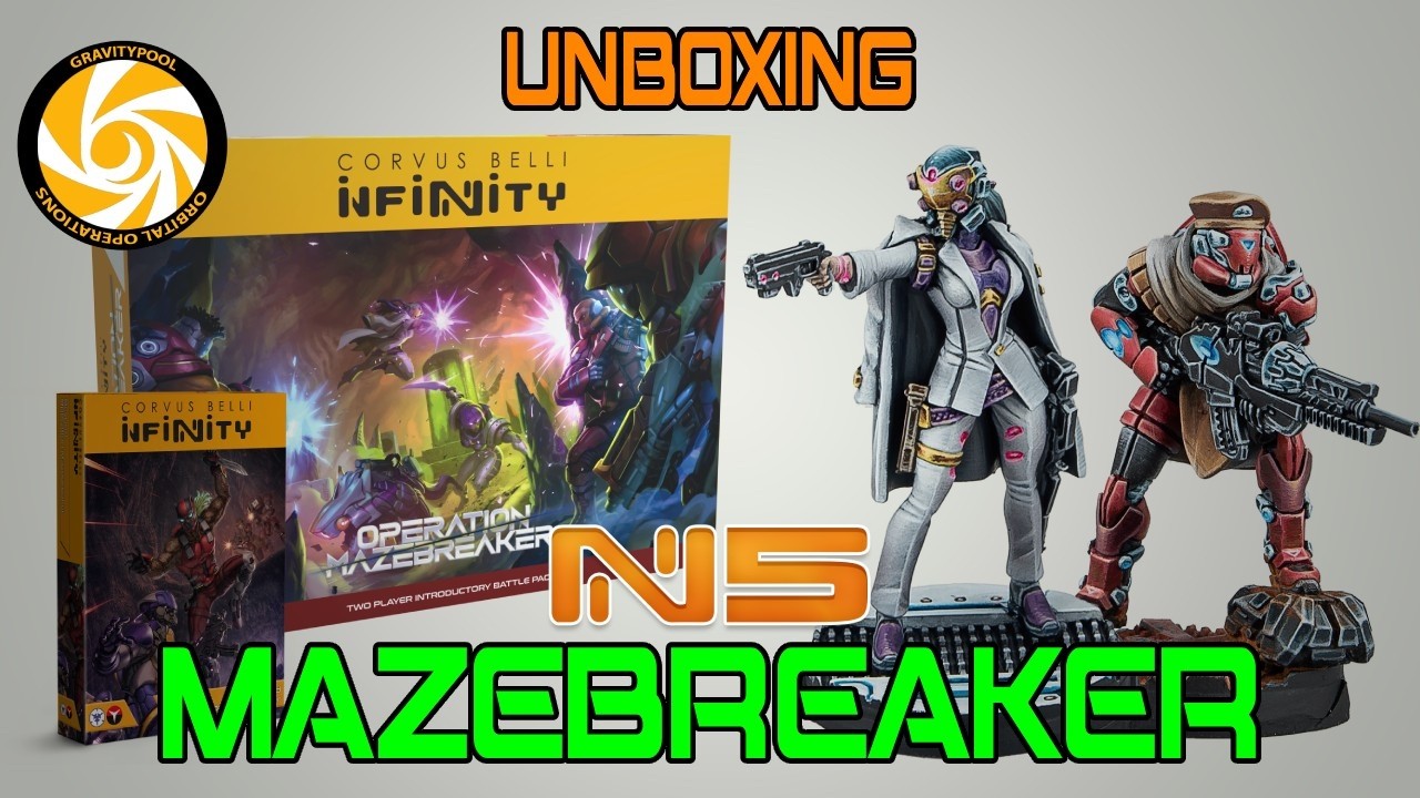 Unboxing Operation MAZEBREAKER - La nueva caja de inicio de Infinity N5