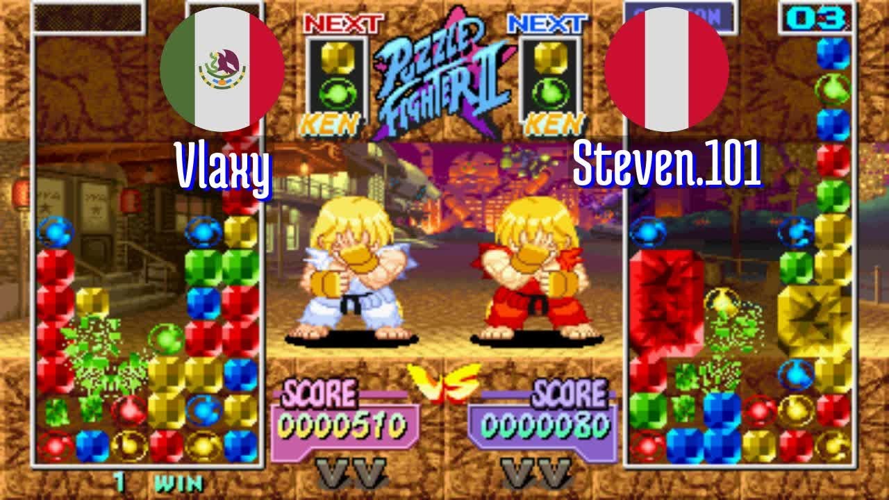 FT5 @spf2t: Vlaxy (MX) vs Steven.101 (PE) [Super Puzzle Fighter II Turbo spf2 Fightcade] Mar 18
