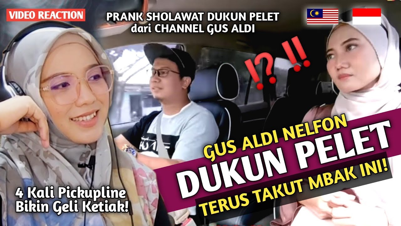 🇲🇨 REACTION PRANK SHOLAWAT GUS ALDI DUKUN PELET 🤣 | Maaf Saya Tak Boleh Tahan Ketawa! Terlalu Lucu!