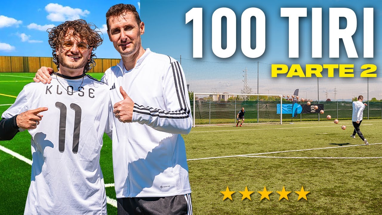 🎯⚽️ 100 TIRI CHALLENGE: KLOSE PT. 2 - Quanti gol segnerà su 100 tiri?