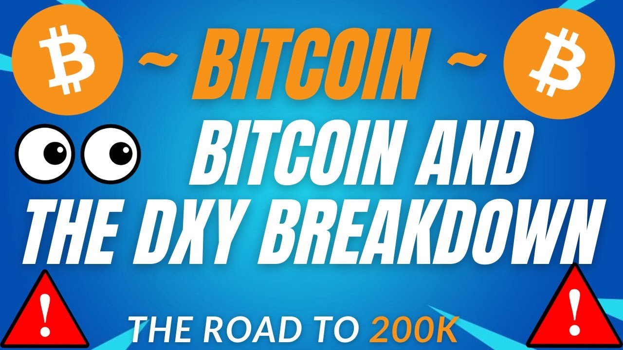 BITCOIN AND THE DXY! - BTC PRICE PREDICTION - SHOULD I BUY BTC - BITCOIN FORECAST 200K BTC