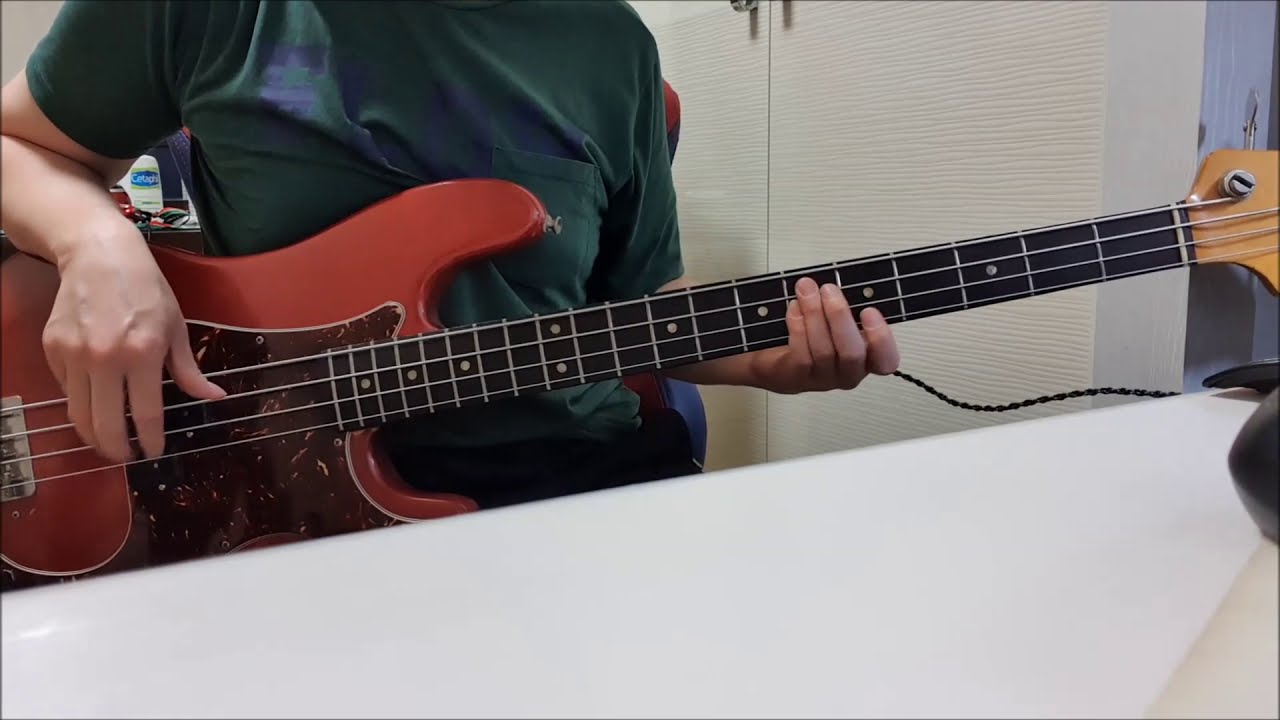 Maná - Mariposa Traicionera (bass cover)