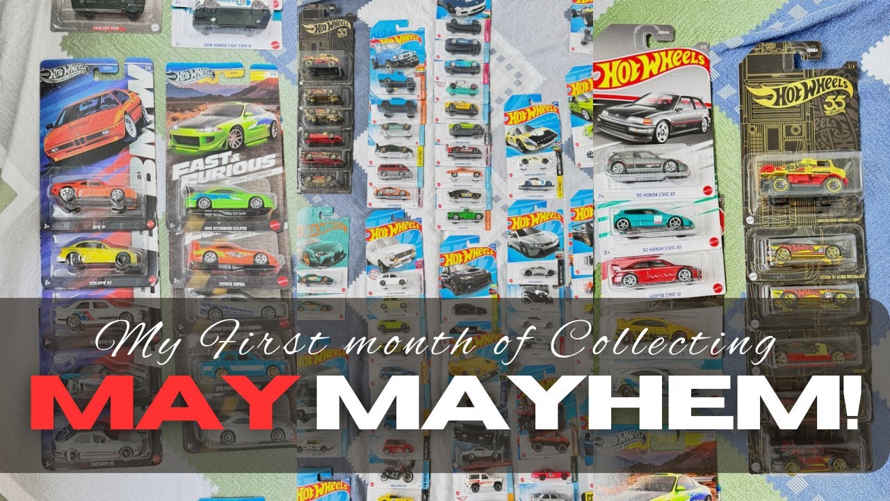 My First Month Hot Wheels Haul